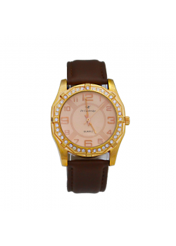 Dc De Cambridge Genuine Leather Watch For Woman, DC1405